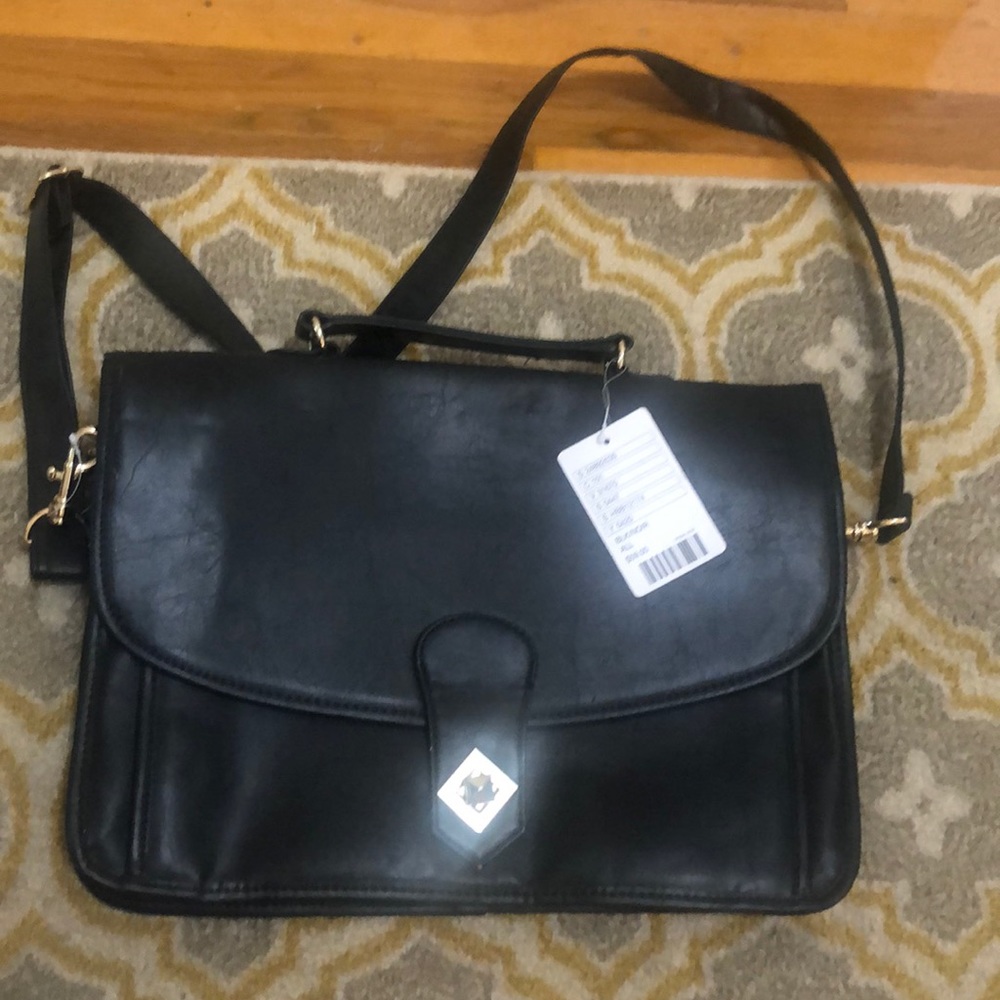 Urban Outfitters BDG Black Laptop Briefcase Bag